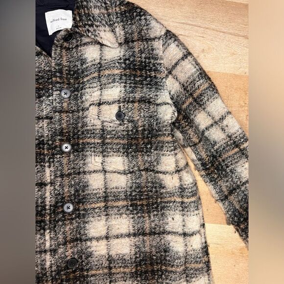 Limited edition Aritzia Wilfred Free The Ganna Wool Button-up Jacket Shacket - Picture 3 of 6
